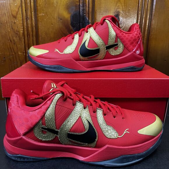 Kobe 5 IV Protro Year of The Mamba University Red Size 10.5 Men\'s Red Snake main image 4